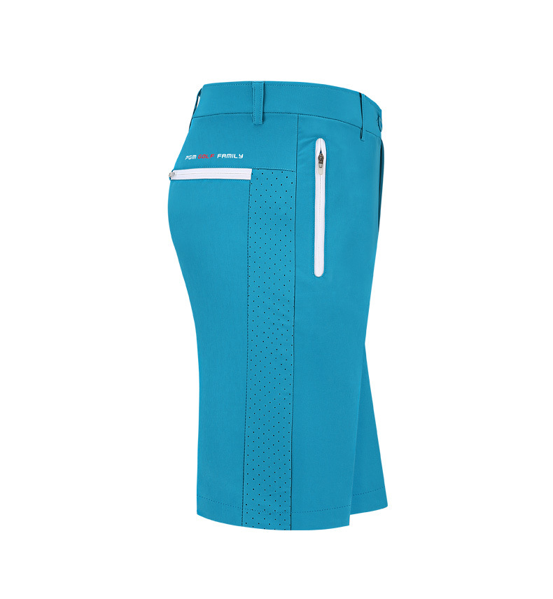 Quần short golf nam PGM thể thao mùa hè thoáng khí — KUZ057 màu xanh hải quân, KUZ057 màu xanh lam, KUZ057 màu xám, KUZ057 màu trắng chi tiết 19