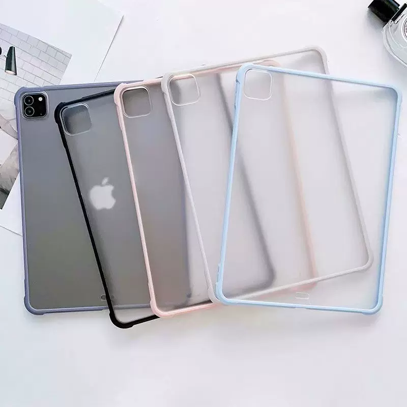 适用iPadAir11平板保护壳磨砂10.2支架miniPro12.9软边全包iPad壳