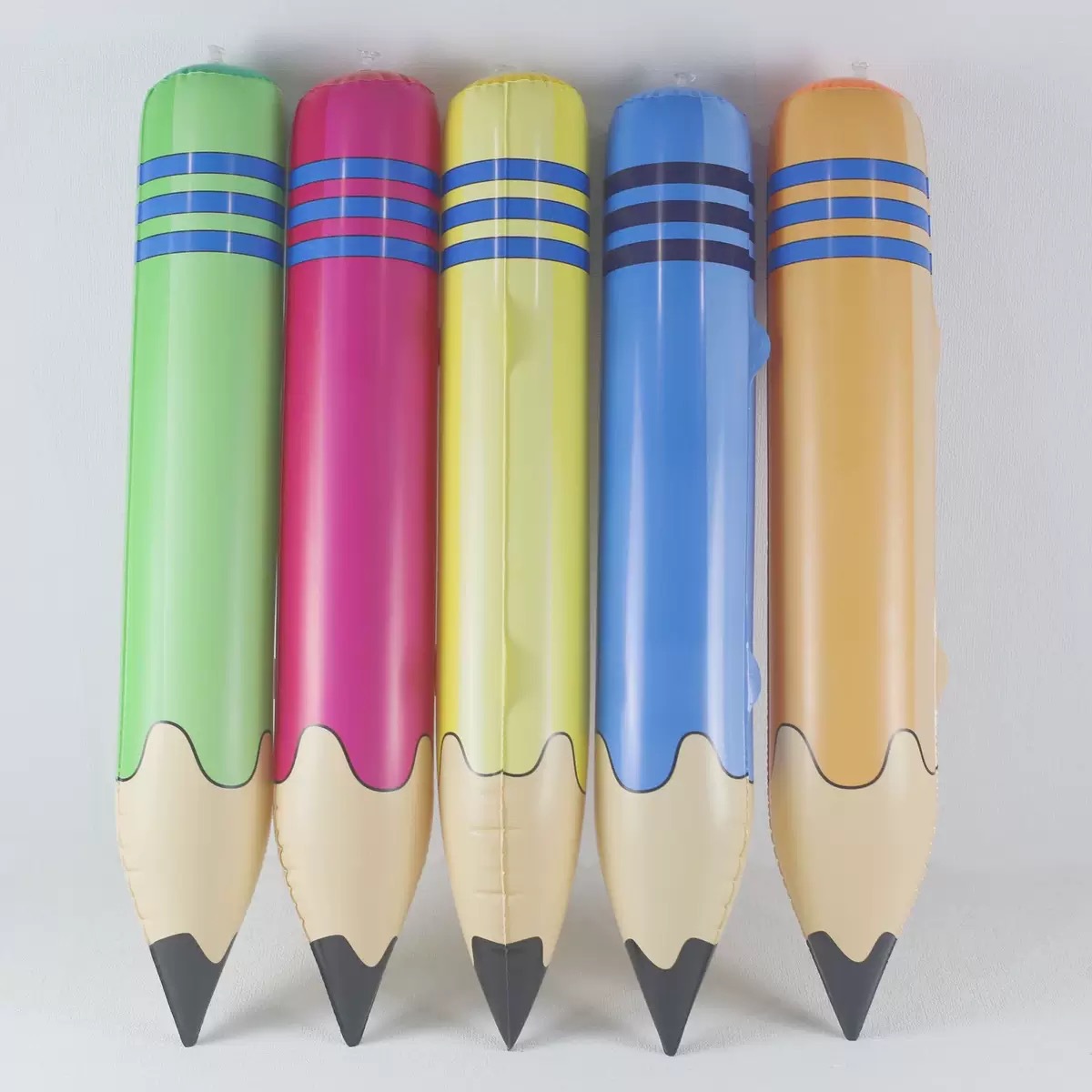 Nuevos productos transfronterizos juguetes inflables de PVC productos de fiesta de verano de crayón gigante para colgar en el aula juguetes de lápiz decorativos