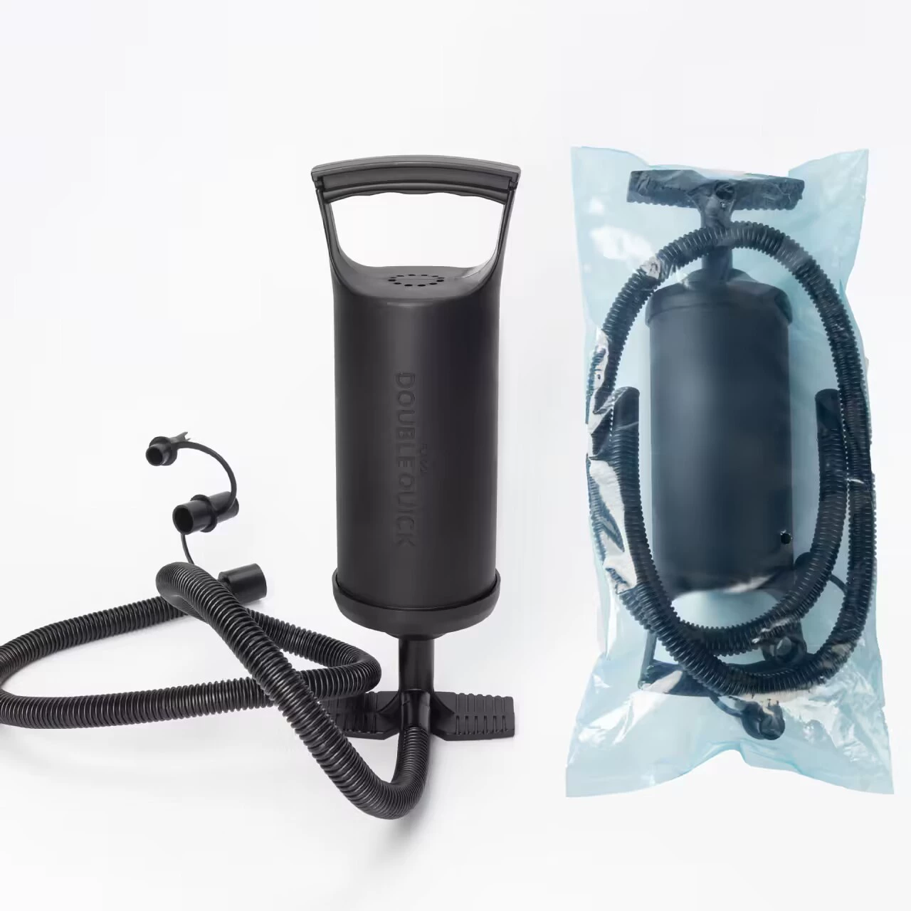 Inflatable electric mattress, air pump
