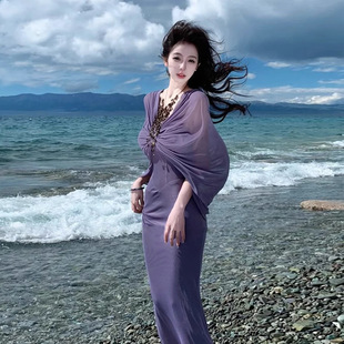 抹胸连衣裙高级感