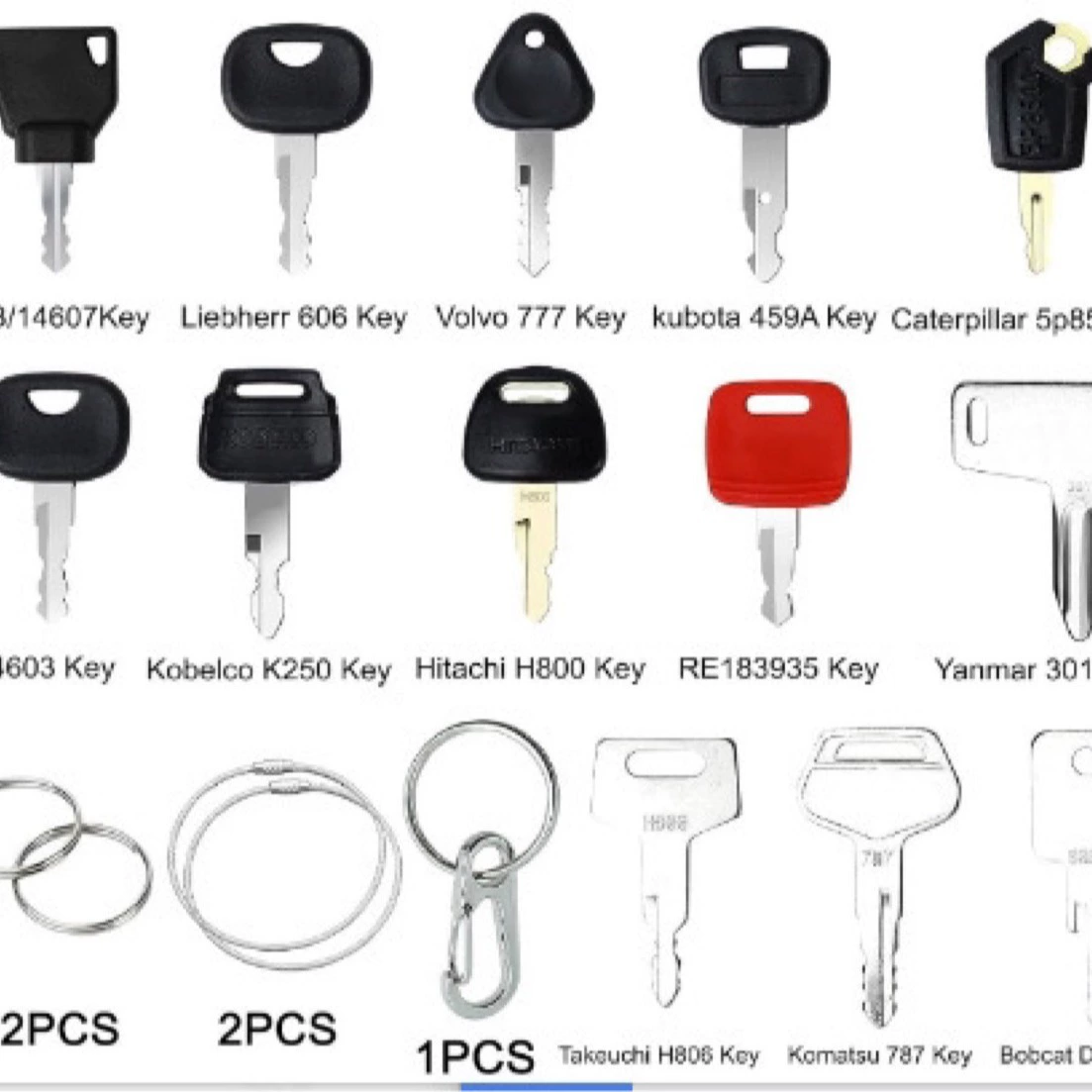 Подходит для ключей от 18pcs строительной техники