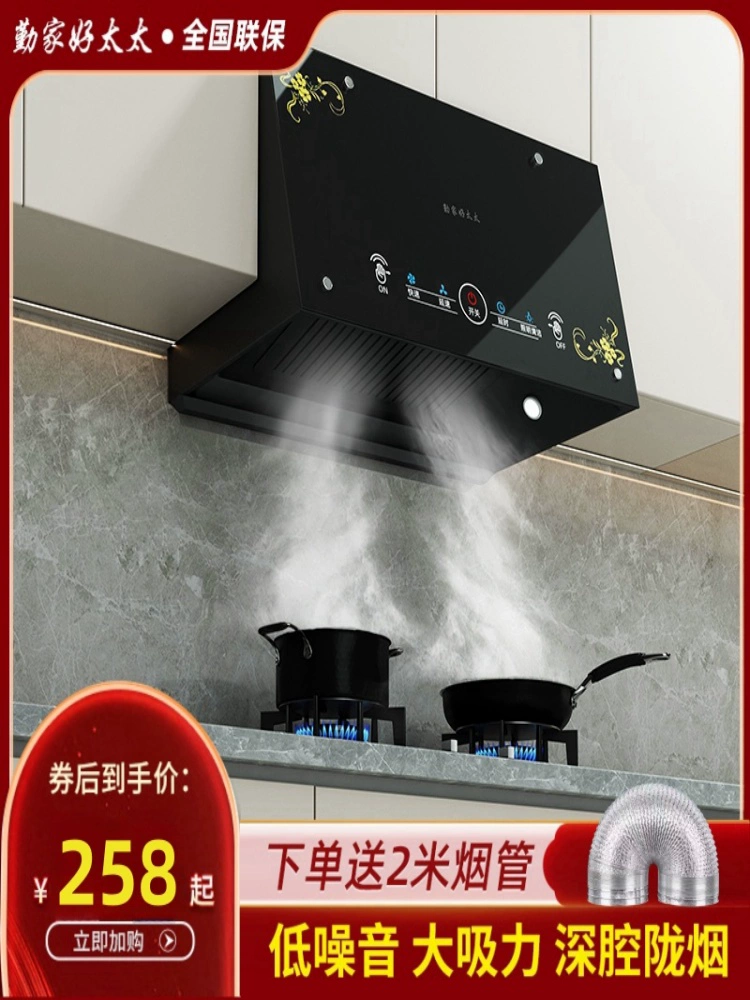 Qinjia Good Madam Wildeller House House Machine Furnishing Kitchen Big Suhanding Power Old Fastened Hood