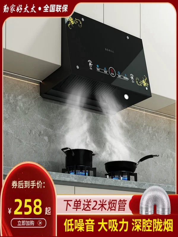 Qinjia Good Madam Wildeller House House Machine Furnishing Kitchen Big Suhanding Power Old Fastened Hood