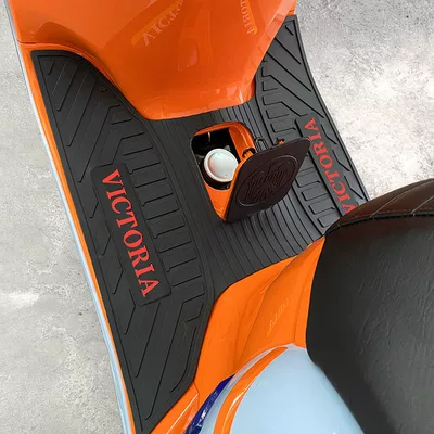 Suitable for Victoria 2026 Model Sities 150Si+ Foot Mat Anti-Slip Pedal Mat Motorcycle Modification Accessories (Motorcycle pedals) - longjiavictoria-sities150si-victoria-150si-foot-pad-red-letter