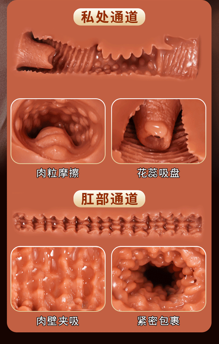 Jennifer Male Masturbation Device Manual TPE Airplane Cup — detail image 2
