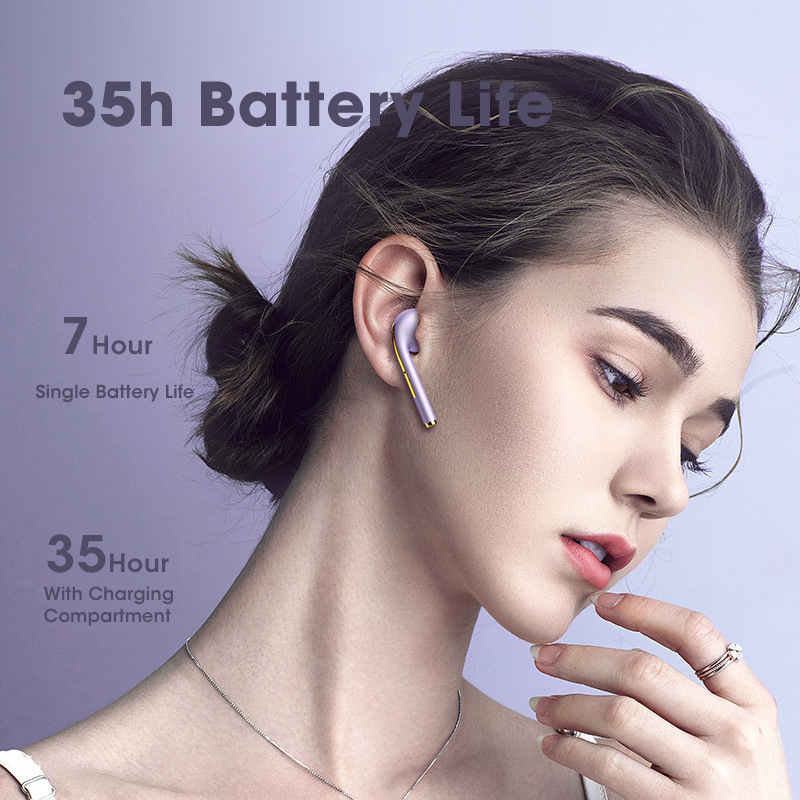 国境を越えた新モデルJ18 BluetoothタッチコントロールワイヤレスBluetoothイヤホンTWSは、Apple、Huawei、Samsung、Xiaomiに適しています。|undefined
