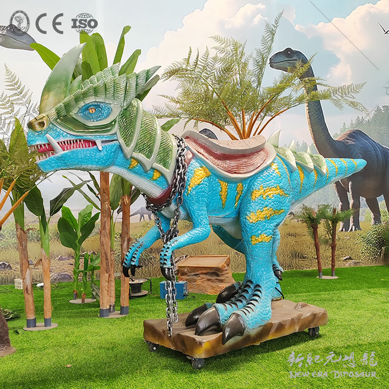 Simulación de montar dinosaurios equipos de juego para niños entretenimiento interactivo padre-hijo modelo de dinosaurio puede moverse y llamar