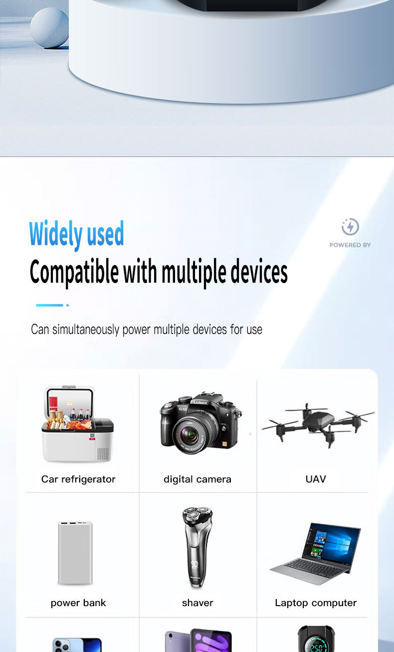 Car Inverter 12V24V to 220V Power Converter Multi-Function Car Socket Charger Mobile Phone Fast Charging