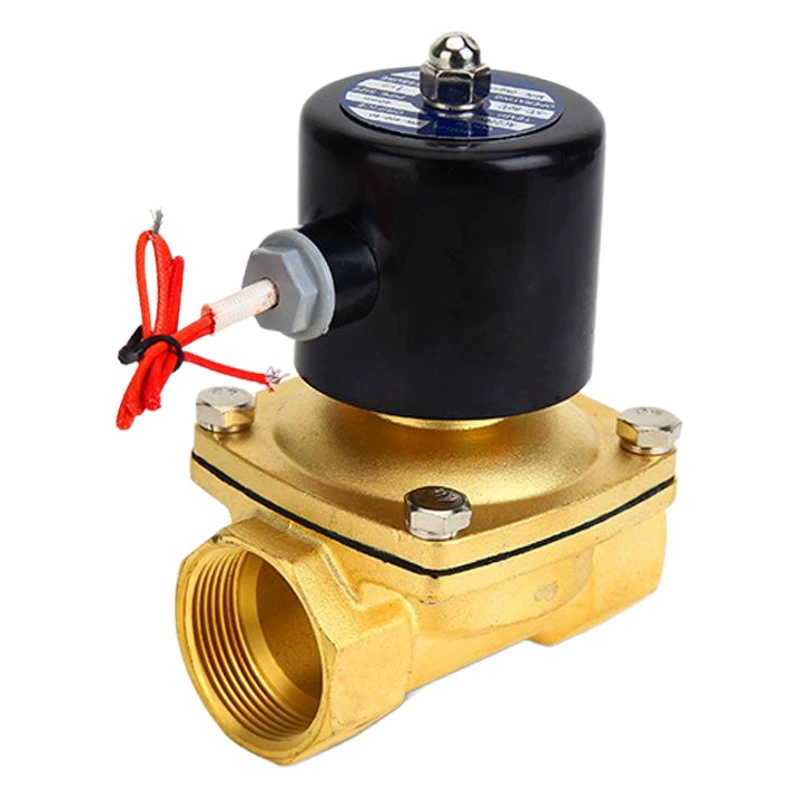 CNYUXI производитель 2W весь медный электромагнитный клапан нормально закрытый водяной клапан 2 точки 3 точки 4 точки 6 точек 1 дюйм 1,5 дюйма