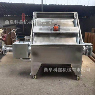 纸浆固液分离机厂家动物粪便挤水设备养殖场用螺旋式固液分离机