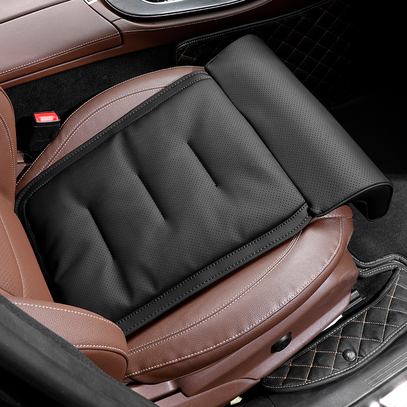 Seasons Universal, Universal Seat cushion, seat cover - front-row-with-leg-rest-noble-black-1-piece