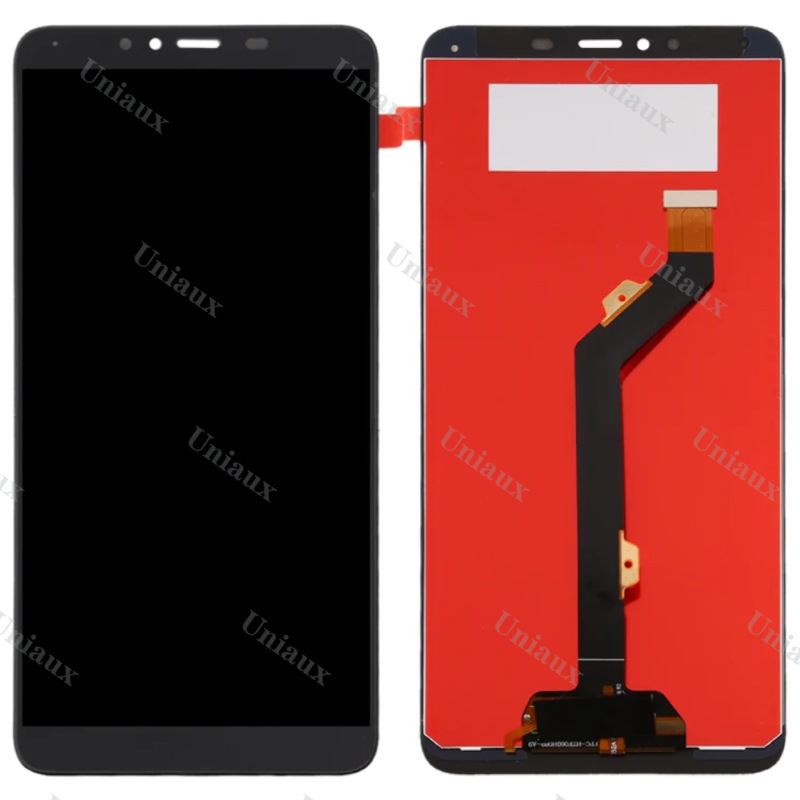 Suitable for TECNO Spark 2 screen LCD mobile phone display inner and outer screen frame assembly LCD
