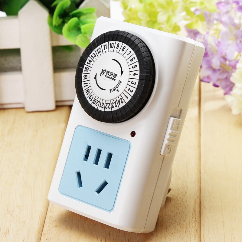 批发大功率机械式定时插座智能定时开关预约定时器电源转换器T03