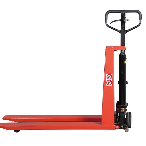 高起升搬运车剪叉式手动液压叉车 电动高升程液压升降车升高叉车