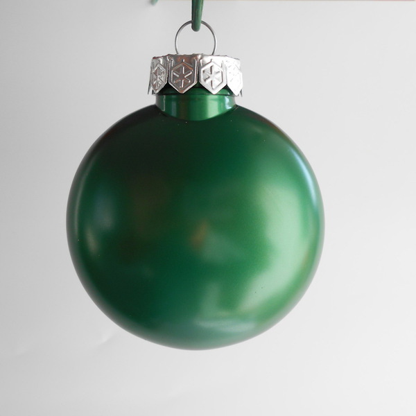 New matte flat Christmas ball PET Christmas decorative ball alien…