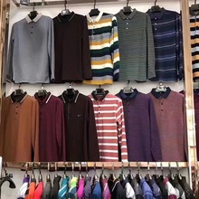 2025春季新款中老年男士长恤休闲青年宽松男上衣翻领男装长袖批发