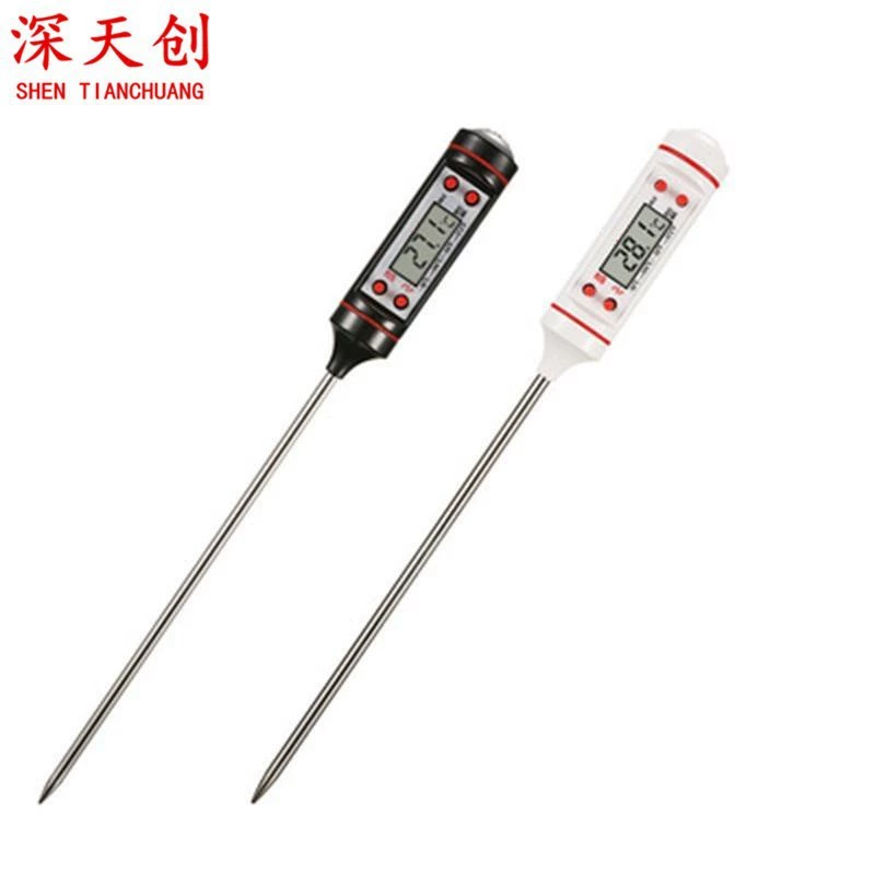 Электронный термометр для кухни, барбекю и выпечки, измеритель температуры пищевых продуктов, ручка-термометр для жидкостей 101