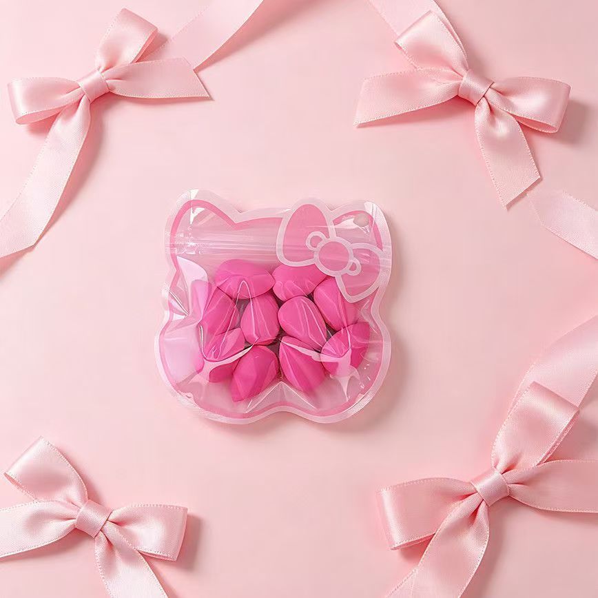 Esponja de Maquillaje en Gota Mini de Poliuretano Uso en Seco y Húmedo, Portátil para Maquillaje Facial image 3