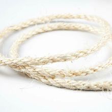白色麻繩裝飾下水道管貓爬架扶手纏繞繩手工編織繩子批發diy材料