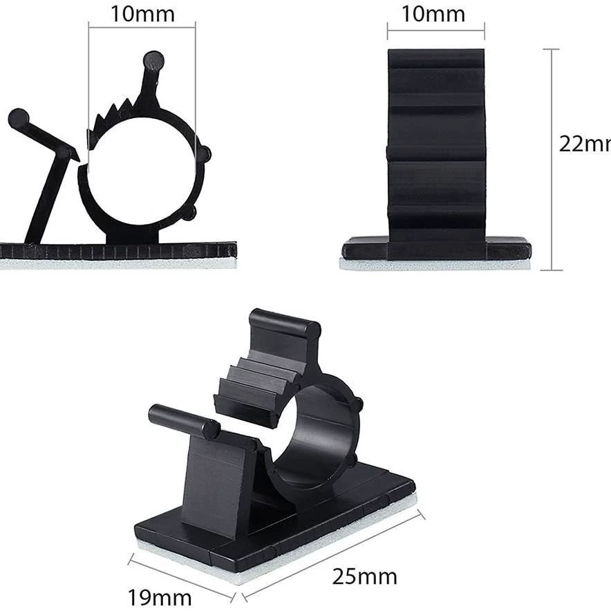 В наличии оптом AP0810 регулируемый держатель проводки самоклеящаяся фиксированная Пряжка кабеля Регулируемая карта кабеля