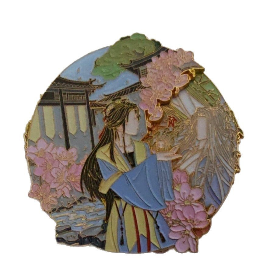 异形金属卡通冰箱贴定制学校毕业纪念文创品城市旅游景点磁吸徽章