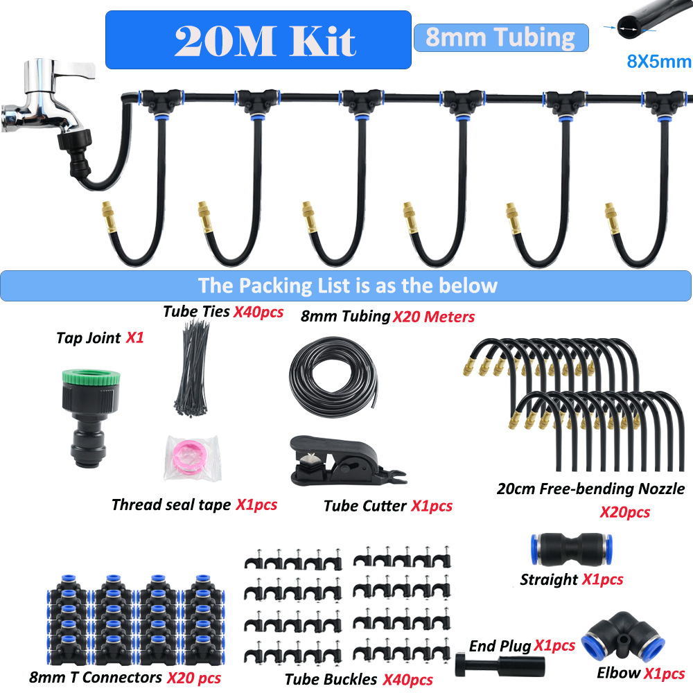 Aspersor universal riego automático de flores rociador doméstico rociador de goteo rociador giratorio de 360 ° riego automático