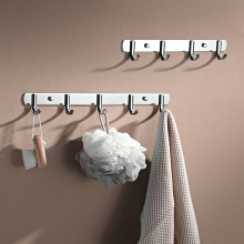 免打孔304不锈钢实心加厚精美蛋型衣钩厨卫钩衣帽钩排钩厂家批发