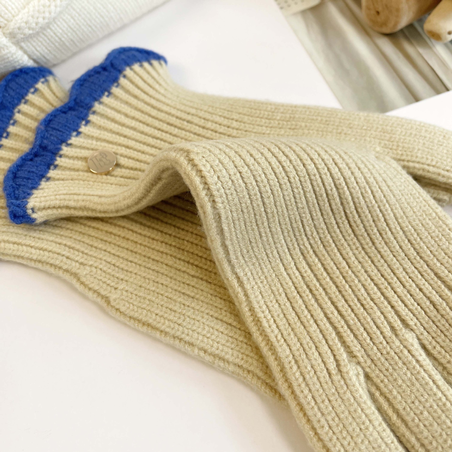 Gestrickte Handschuhe Für Damen Warme Winter-wollhandschuhe_voghion.com