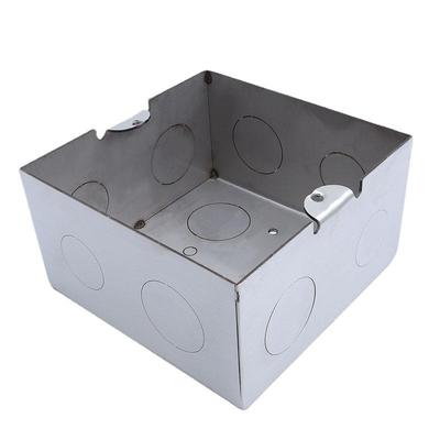304不鏽鋼地插座底盒防水地插加厚暗盒通用201不鏽鋼預埋接線盒