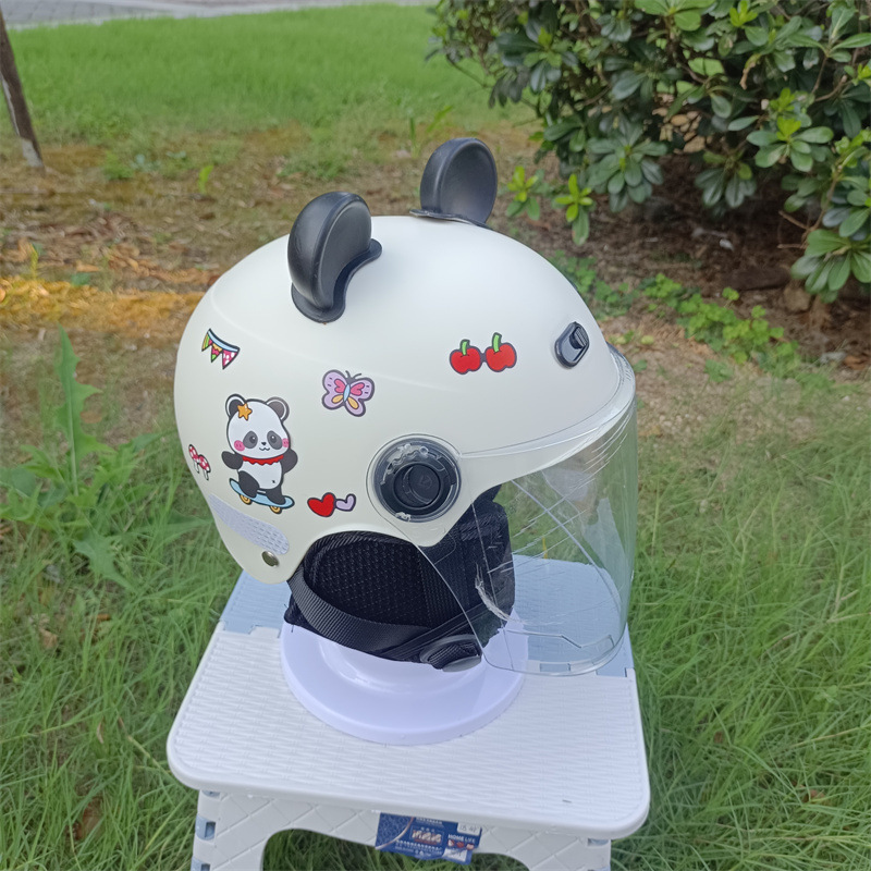 귀보호대 [황백색, 긴] 흑곰귀