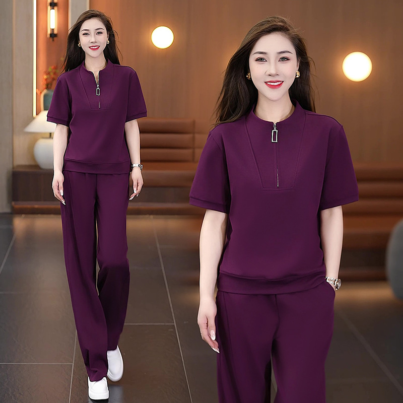 보라색 [투피스 세트]