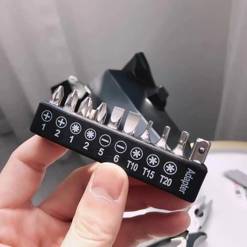 Hot selling 10pc screwdriver bit set with cross-shaped plum blossom 25mm screwdriver bit set