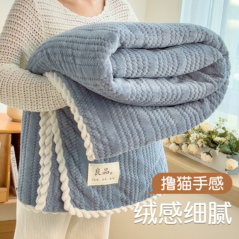 Duas caras leche mantas de peluche más sábanas de peluche de invierno mantas de peluche de coral dormitorio de estudiantes mantas de siesta