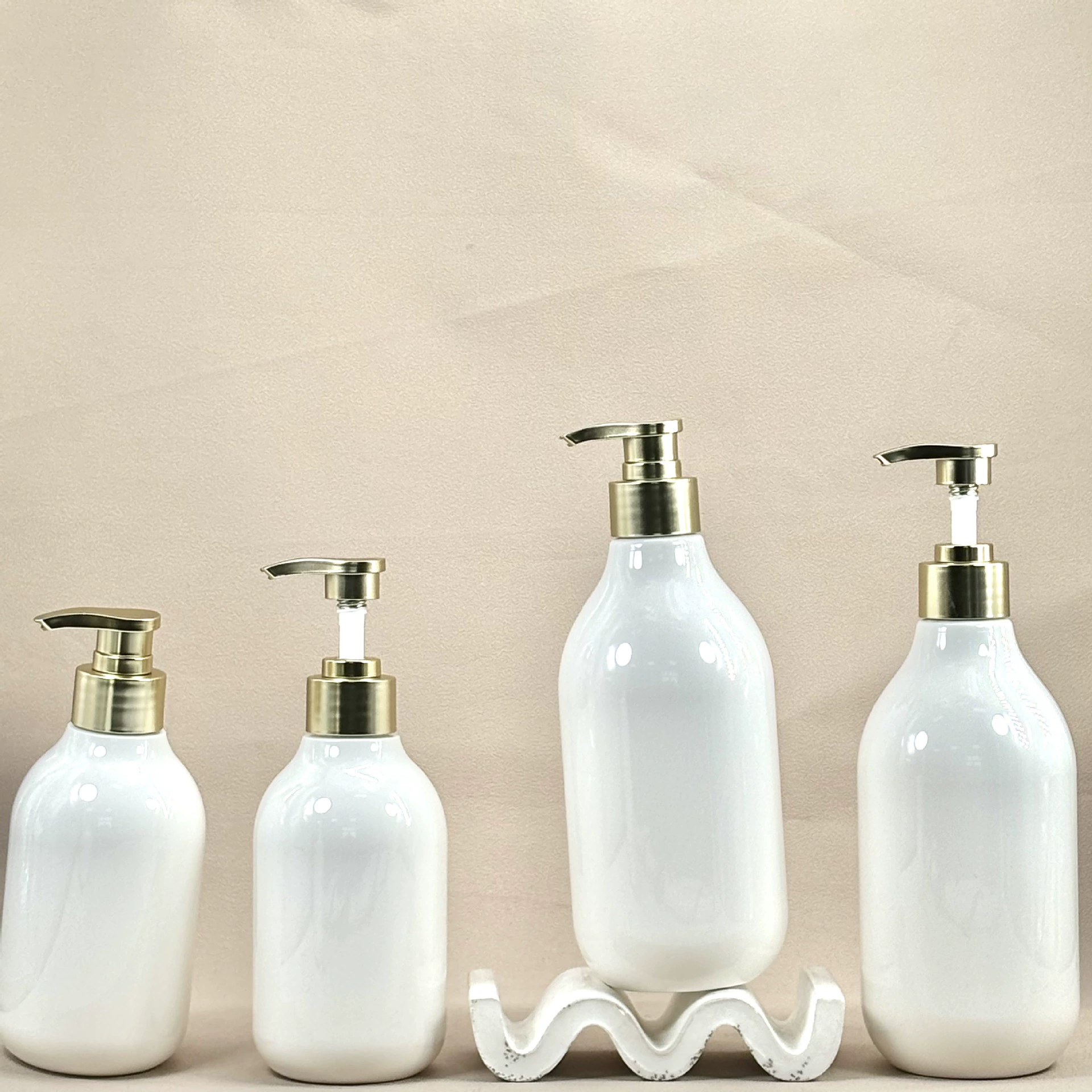 200 мл, 300 мл, 500 мл высококачественная бутылка для дозирования, набор для ухода, бутылка для лосьона по уходу за кожей, ПЭТ бутылка с круглым плечом