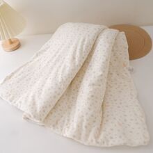 新生婴儿棉花被子秋冬加厚宝宝棉盖被幼儿园儿童四季通用小被子