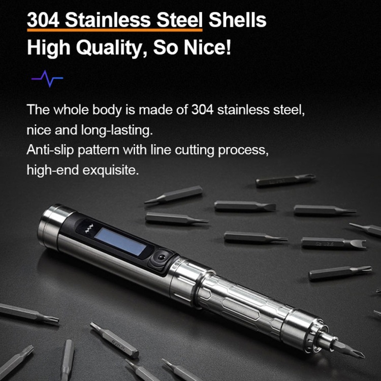 Miniware ES15 Herramienta de mantenimiento de destornillador eléctrico