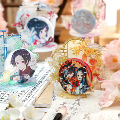 紙さん春華秋月シリーズアクリル立牌置物バッジ