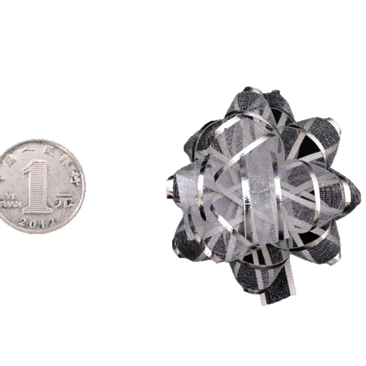 Transfronterizo nuevo gable de nieve estrella de flores de Navidad regalo embalaje de regalo autoadhesivo mate cepillo gable de nieve dibujo flores