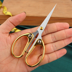 Drop shipping office scissors, student paper scissors, alloy scissors, mini DIY scissors, child safety scissors