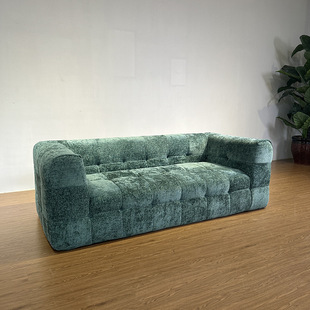 New Marshmallow Vacuum Roll Package Compressed Sofa Italian Living Room Small Apartment Straight Row Modern Simple Fabric Sofa