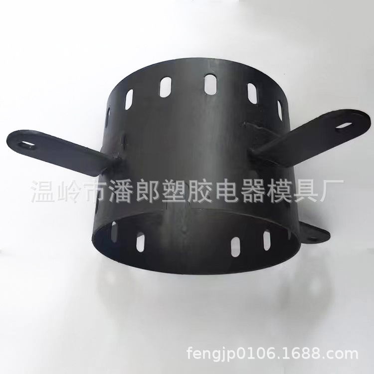 电机配件有支架电机外壳 铁壳 钢板壳 空调电机铁板筒 风机机壳