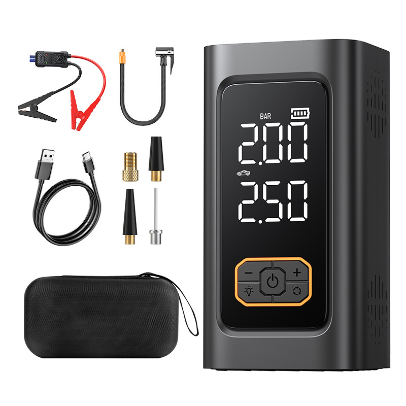Jump Starter con compresor de aire para automóviles de arranque de emergencia image 9