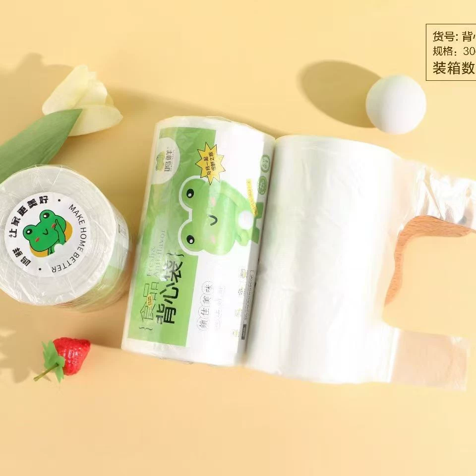 鸣鲜 Прозрачная пленка, крышка толстая и увеличенная, пылезаборник, бытовой пищевой пластиковый пакет одноразовый, кухонные отходы