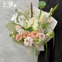 手工百折纸褶皱立体艺术纸鲜花包装纸花艺礼品包花纸花店资材