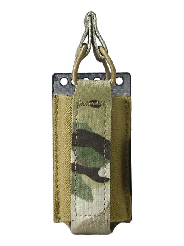 SOETAC-Genuino Tegris 9MM bolsas de cartucho de bala unilateral MOLLE camuflado paquete de accesorios de herramientas