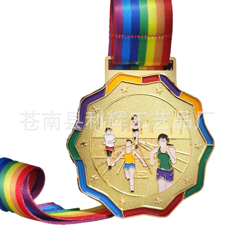 En stock medalla haciendo competencia competitiva Medalla de Honor impresión logo Deportes Competencia Medalla en stock al por mayor