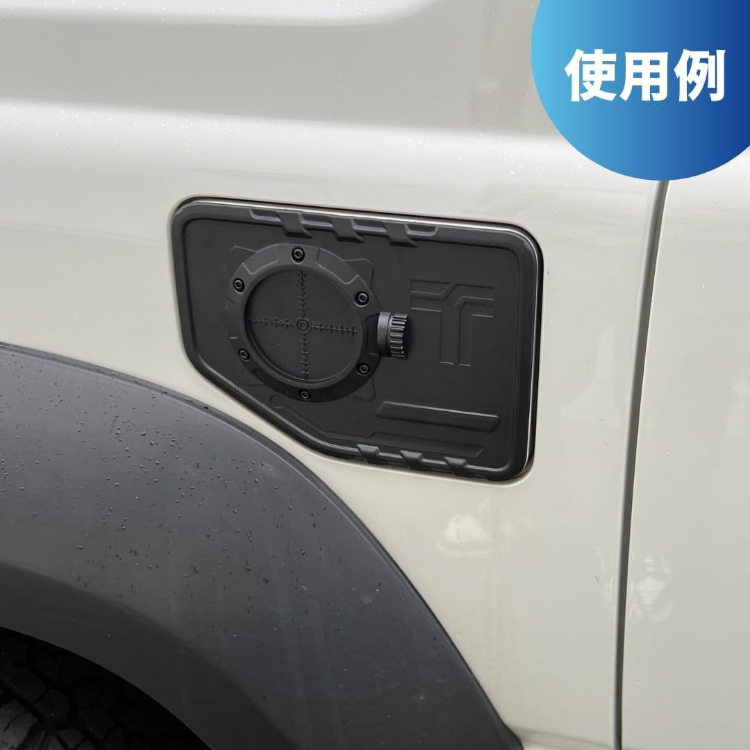 Suitable for 3-Door and 5-Door Suzuki Jimny Jc74 Jb74Xl Modified Black Warrior 3D Fuel Tank Cap Decoration