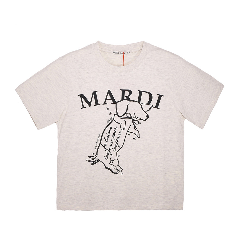 韓国マルディトレンディな半袖フラワープリントゴールドハイシルバー夏ラウンドネック純綿ルーズTシャツトップトレンディ|undefined