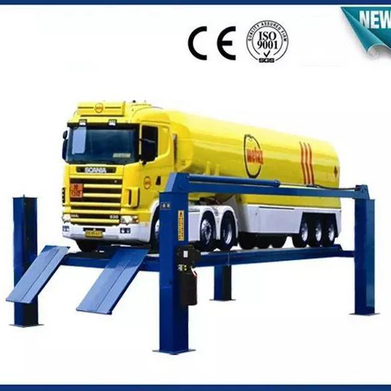 Подъемник для грузовых автомобилей, четырехстоечный, электрический, гидравлический, грузоподъемностью 8/10/12/16 тонн, для автосервиса (цена указана без учета налога)